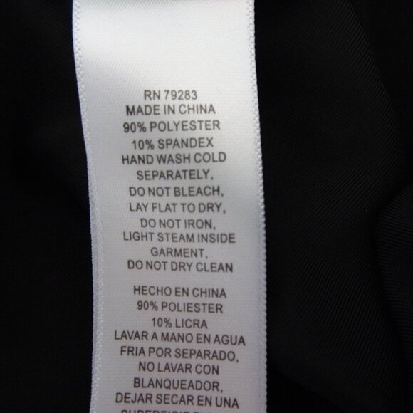 Alex Evenings Velvet Pants Women's Petite Size XLP Black Evening Cocktail - Picture 8 of 8